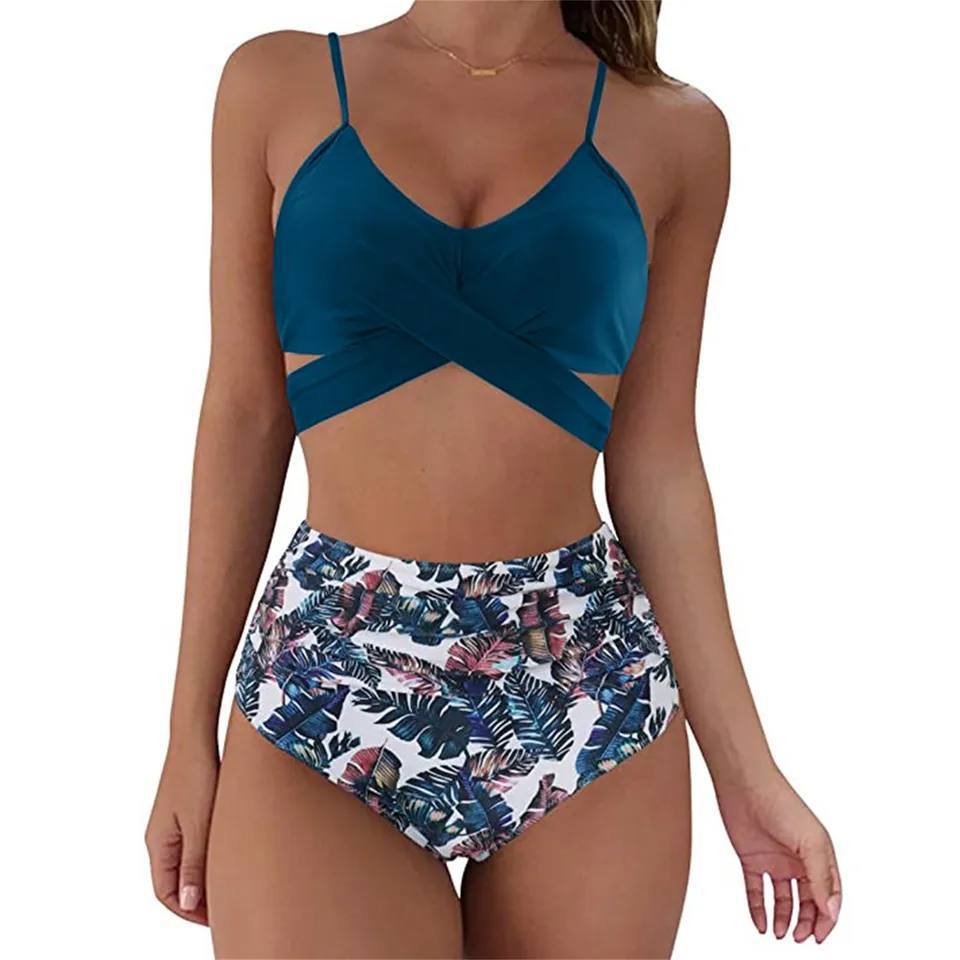 Vardi Dante™ - Belle Bikini - Taille Haute Coloré-Maillots de bain-PARIS FEMME