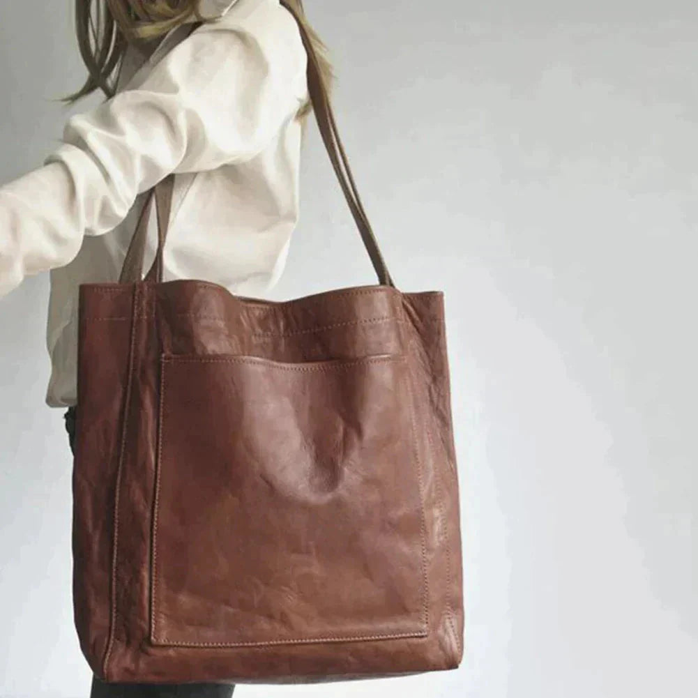 Sac à main cuir femme - Minimaliste - Spacieux-sac à main-PARIS FEMME