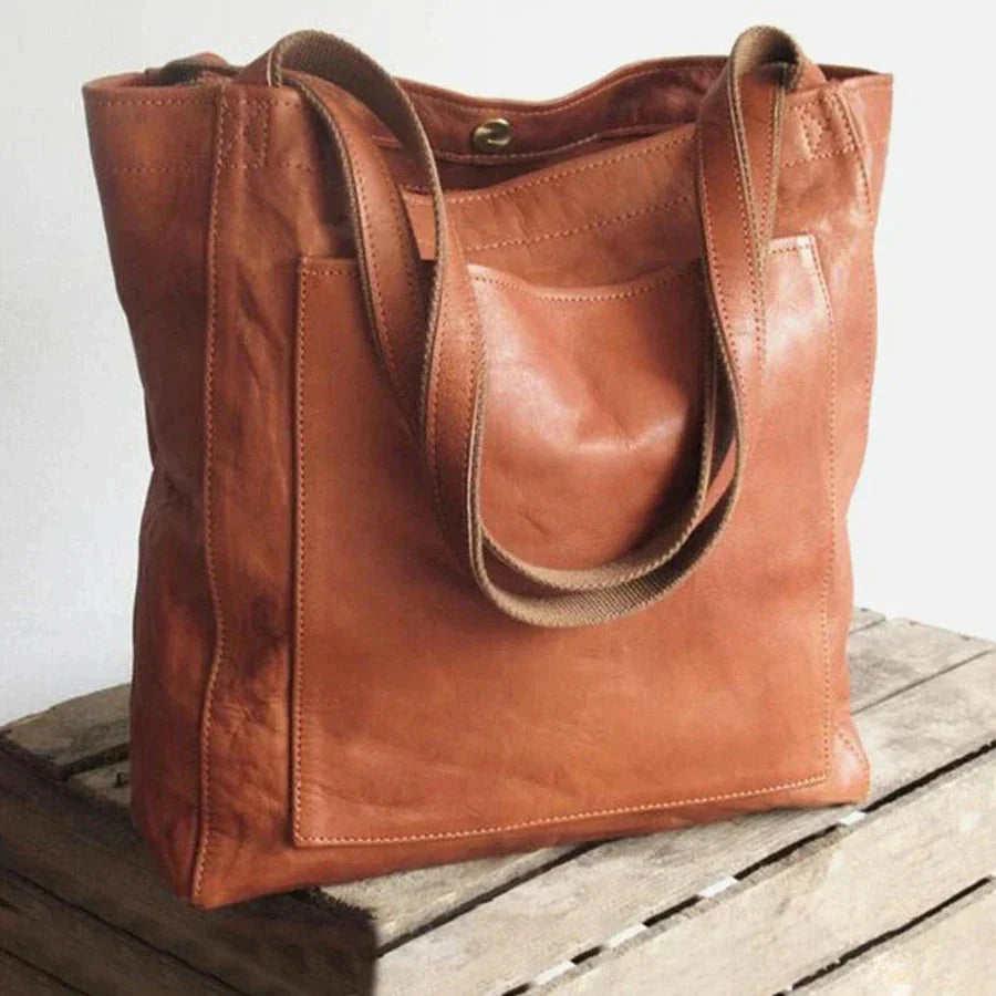Sac à main cuir femme - Minimaliste - Spacieux-sac à main-PARIS FEMME