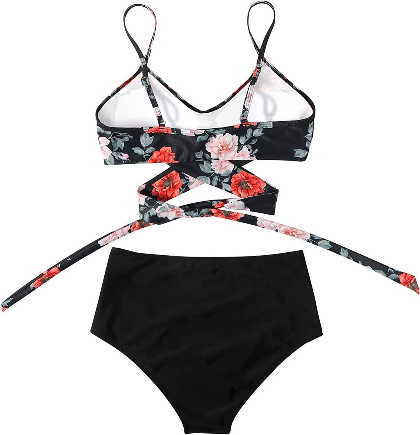 Vardi Dante™ - Belle Bikini - Taille Haute Coloré-Maillots de bain-PARIS FEMME