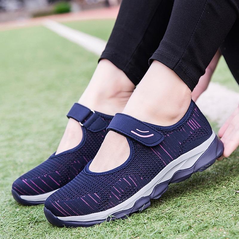 Espadrilles Femme - Velcro - Orthopédique & Respirantes-CHAUSSURES ORTHOPÉDIQUES-PARIS FEMME