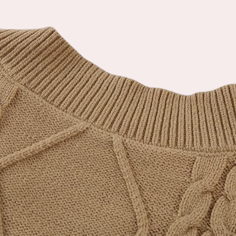 Gilet Tricoté pour Femmes - Confortable & Élégant