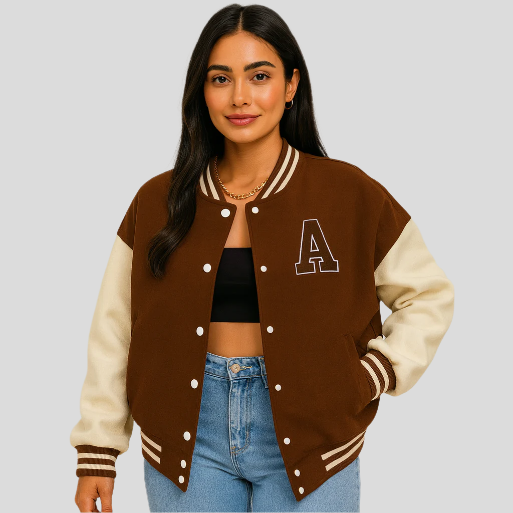 Veste pilote rose pour femmes – design intemporel - coupe confortable