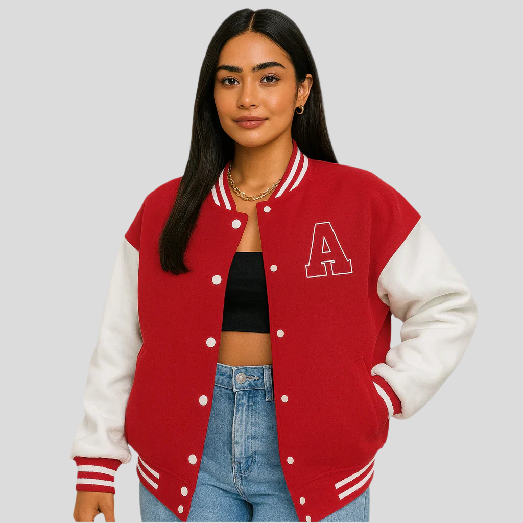 Veste pilote rose pour femmes – design intemporel - coupe confortable