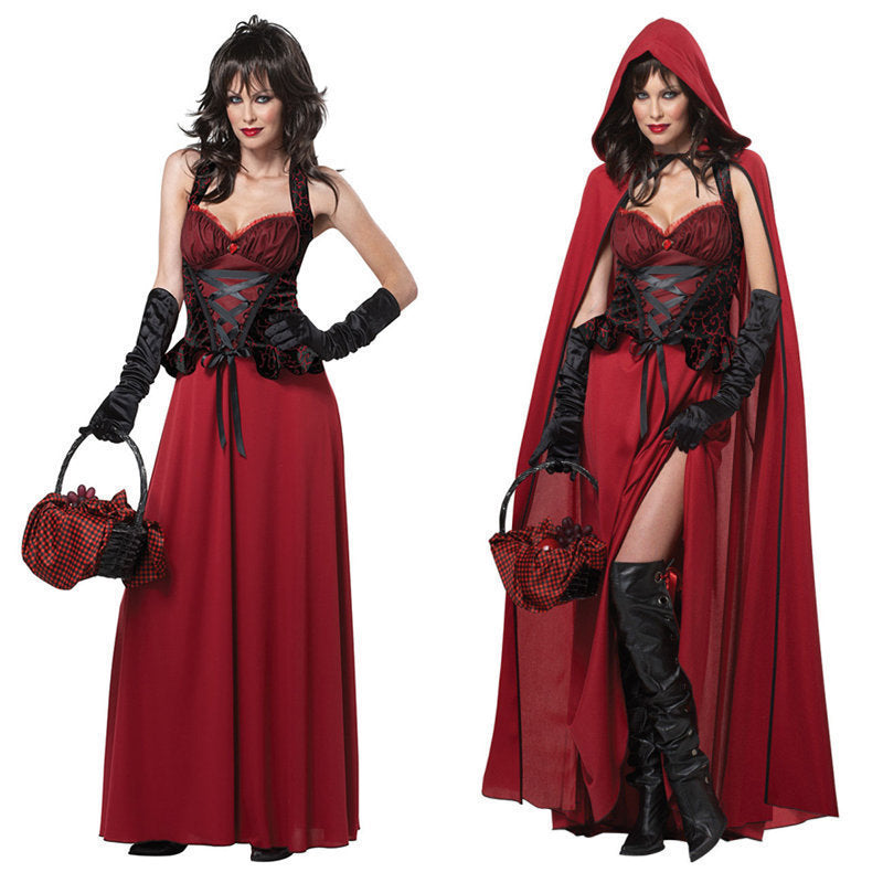 Kostüm Maxi Marcella - Elegantes Kapuzen- & Korsett-Design