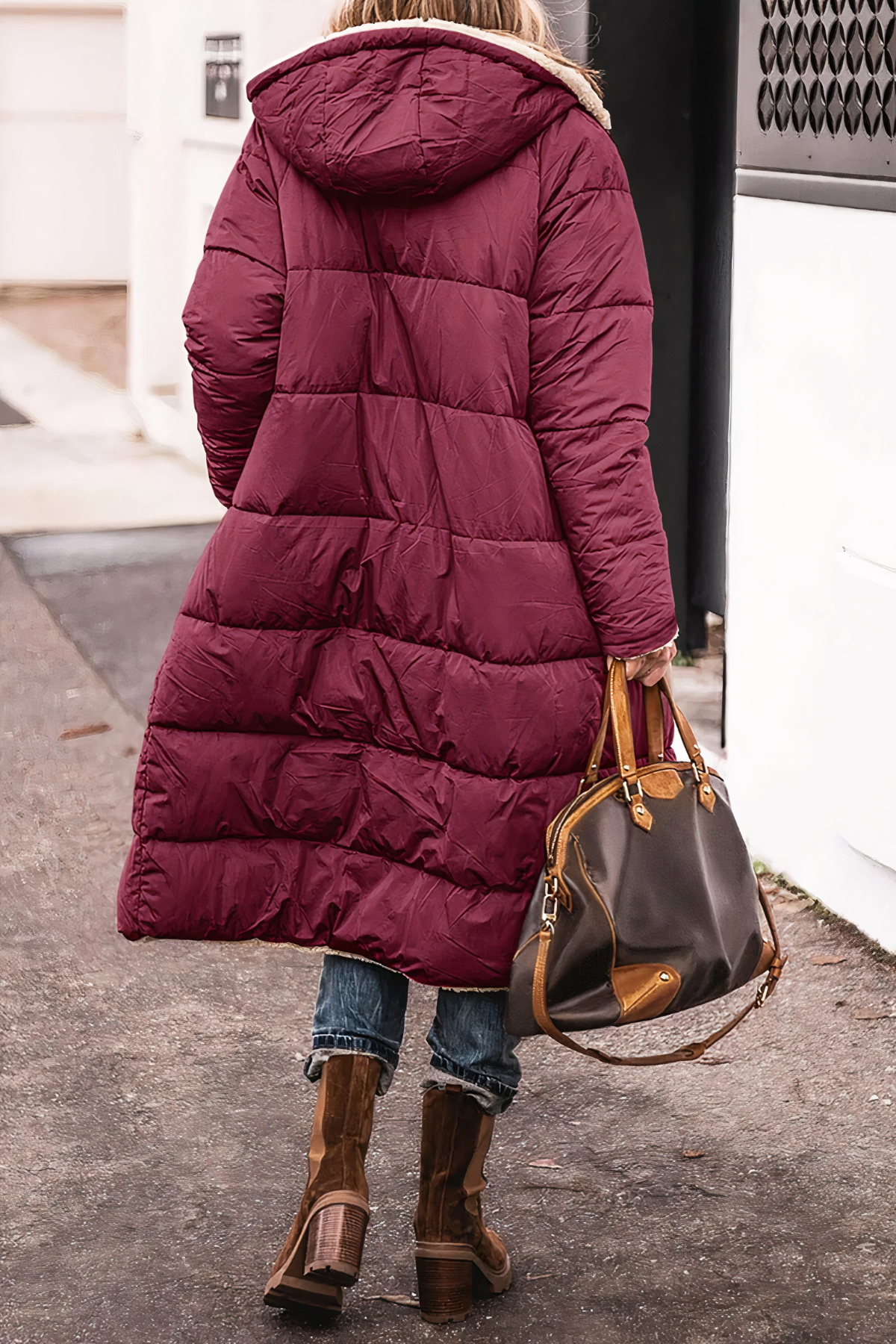 Esme - Parka réversible - Élégante - Chaude - Polyvalente