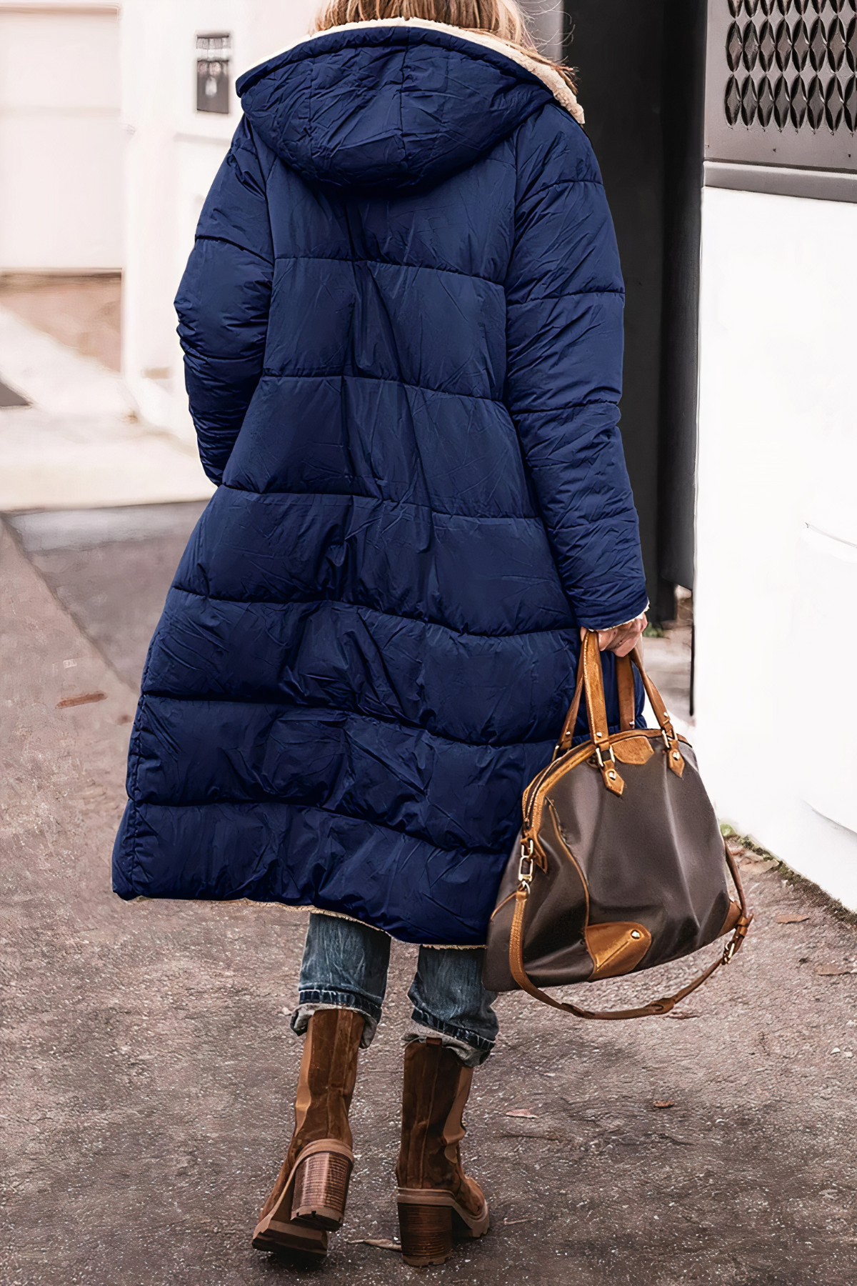 Esme - Parka réversible - Élégante - Chaude - Polyvalente