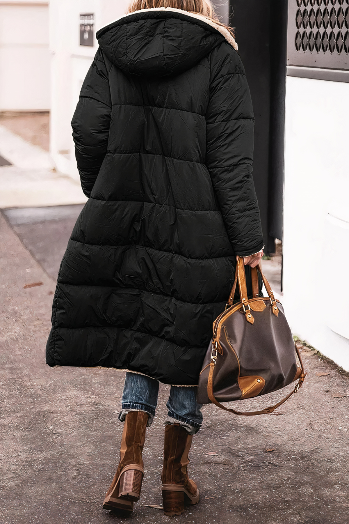 Esme - Parka réversible - Élégante - Chaude - Polyvalente