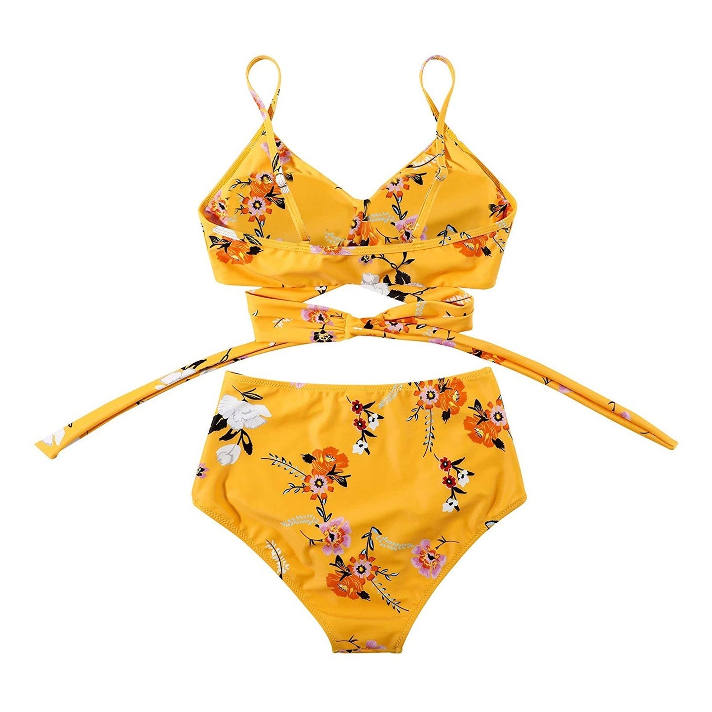 Vardi Dante™ - Belle Bikini - Taille Haute Coloré-Maillots de bain-PARIS FEMME