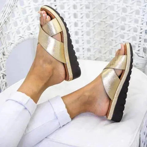 Tongs glamour GENEVA - Confort maximal pour femmes-Chaussures-PARIS FEMME