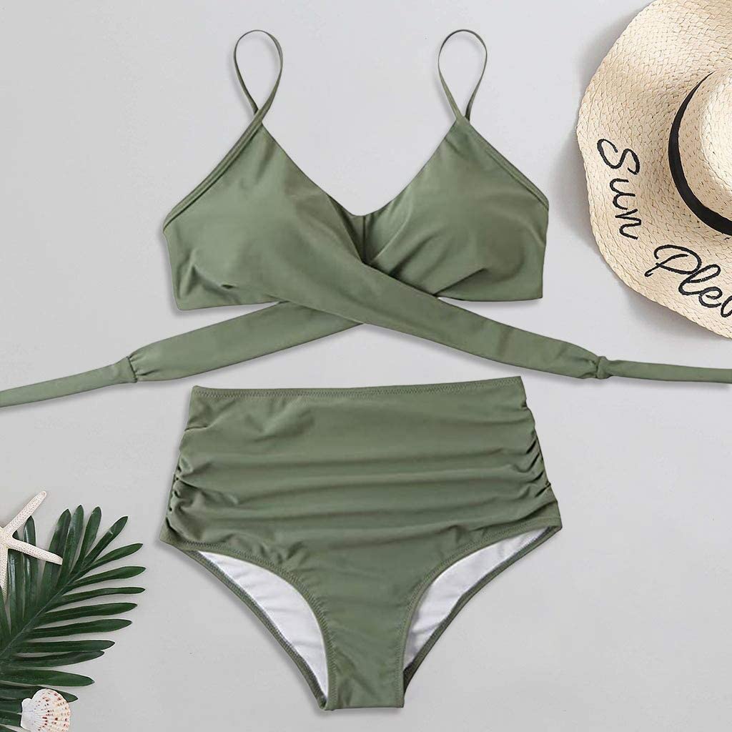 Vardi Dante™ - Belle Bikini - Taille Haute Coloré-Maillots de bain-PARIS FEMME