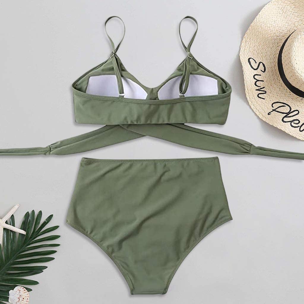 Vardi Dante™ - Belle Bikini - Taille Haute Coloré-Maillots de bain-PARIS FEMME