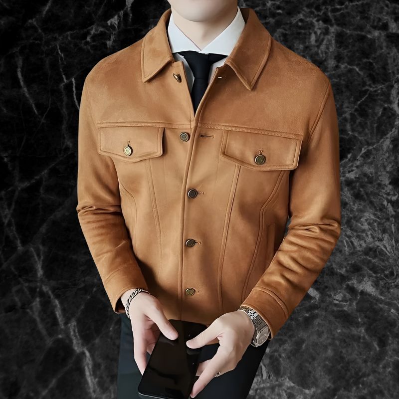 Veste homme col rabattu - Confort élégant - Style intemporel