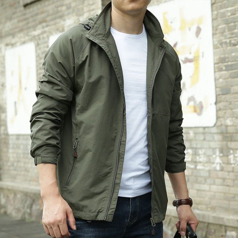 Veste à Capuche Homme - Légère - Confortable - Stylée