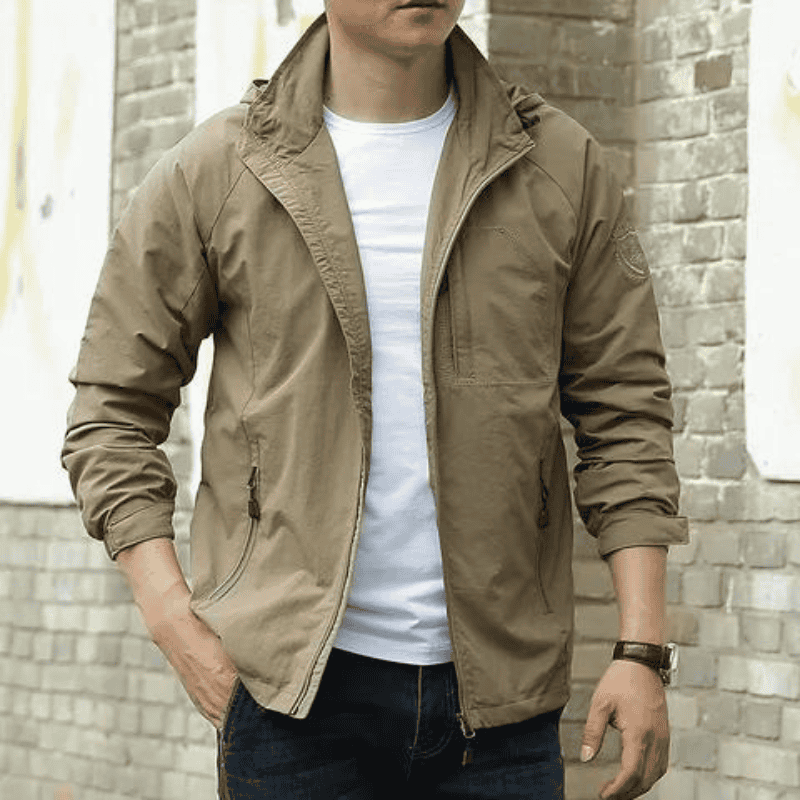 Veste à Capuche Homme - Légère - Confortable - Stylée