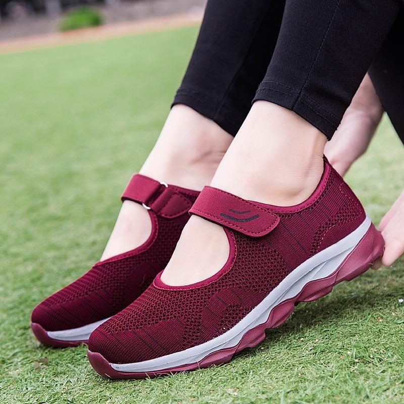 Espadrilles Femme - Velcro - Orthopédique & Respirantes-CHAUSSURES ORTHOPÉDIQUES-PARIS FEMME