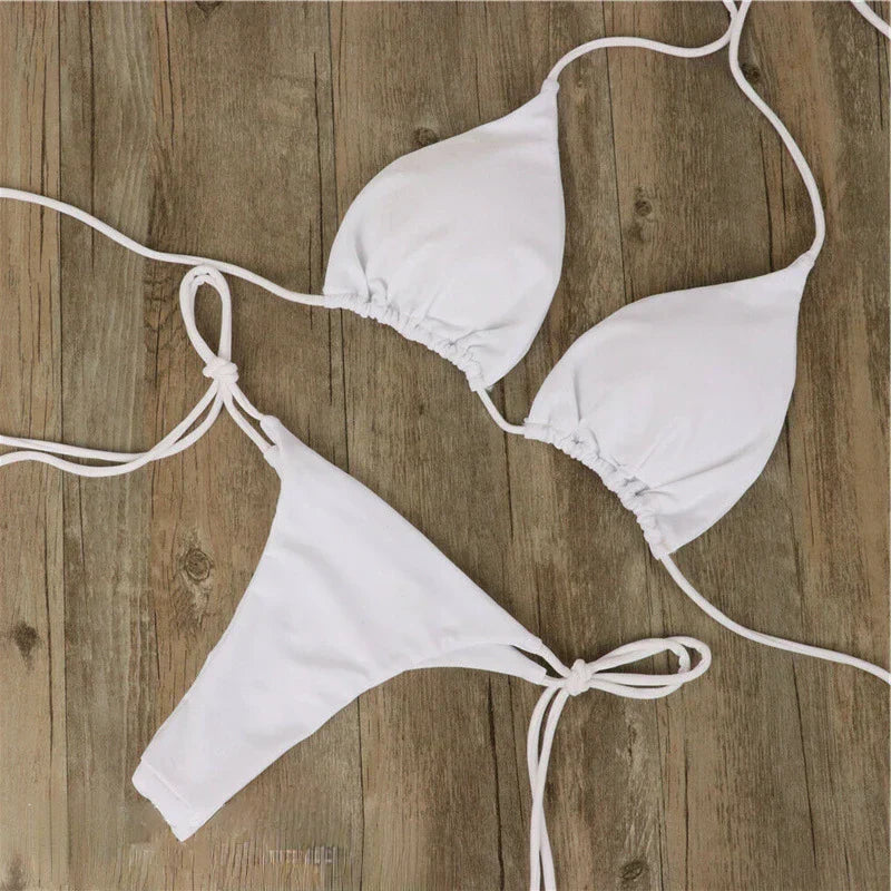 Bikini sans bronzage - Style parfait - Look d'été-Maillots de bain-PARIS FEMME
