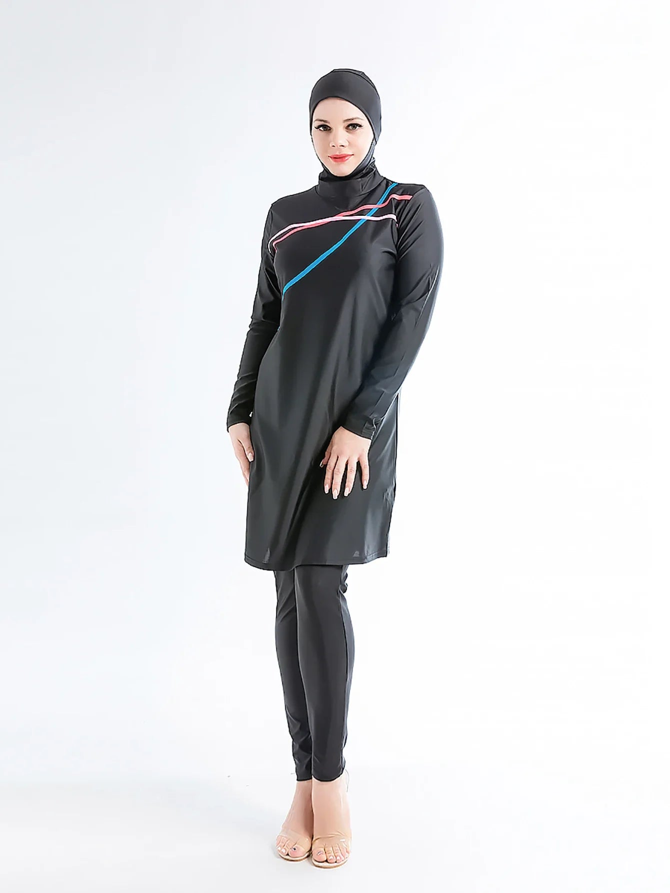 Ensemble Burkini Modeste 3 Pièces - Hijab - Manches longues-Burkini-PARIS FEMME