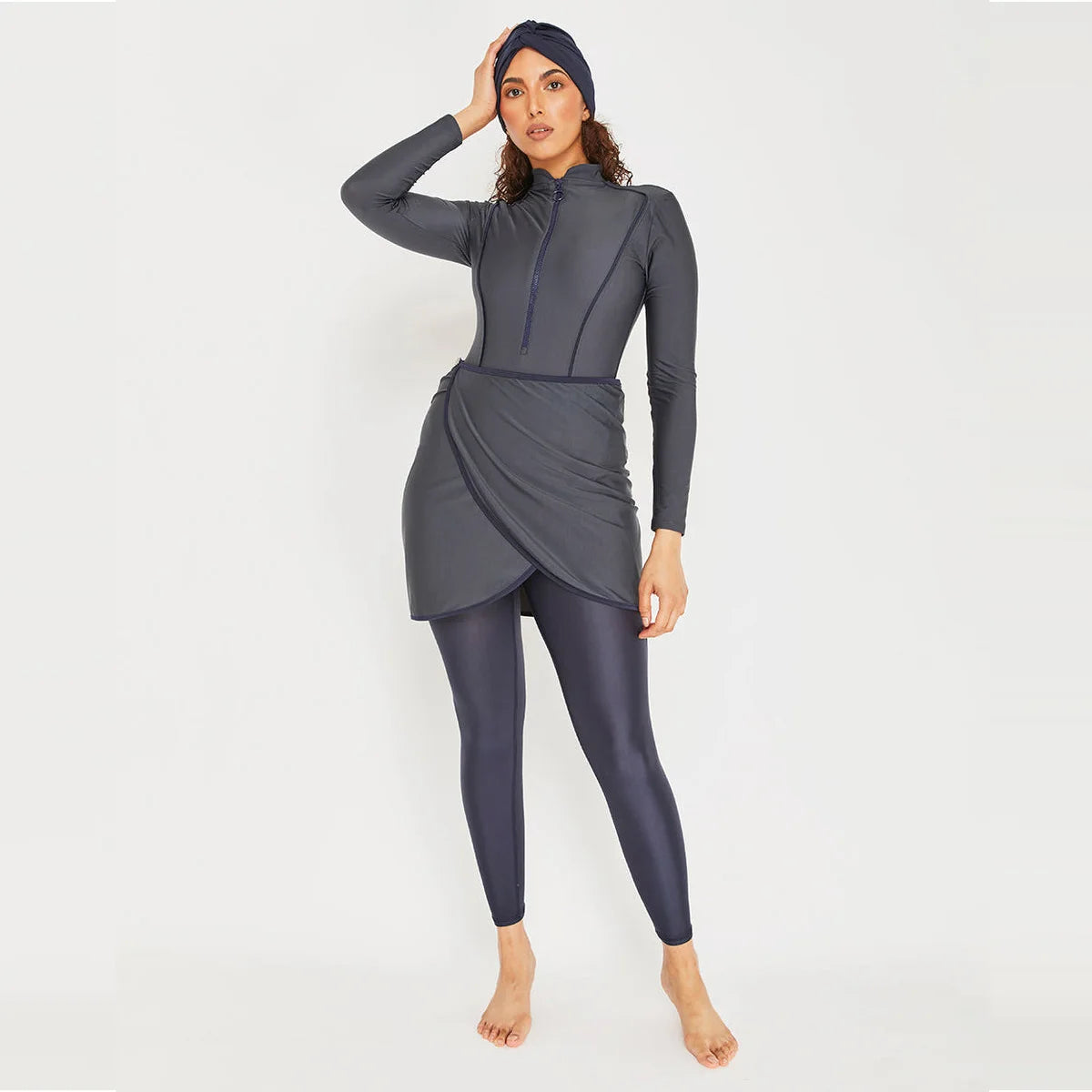 Ensemble Burkini de sport 3 pièces pour femmes Fashionste-Burkini-PARIS FEMME