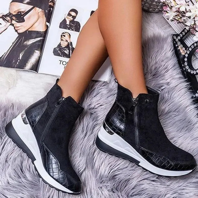 Bottes orthopédiques d'hiver - Confort - Style - Protection-Chaussures-PARIS FEMME