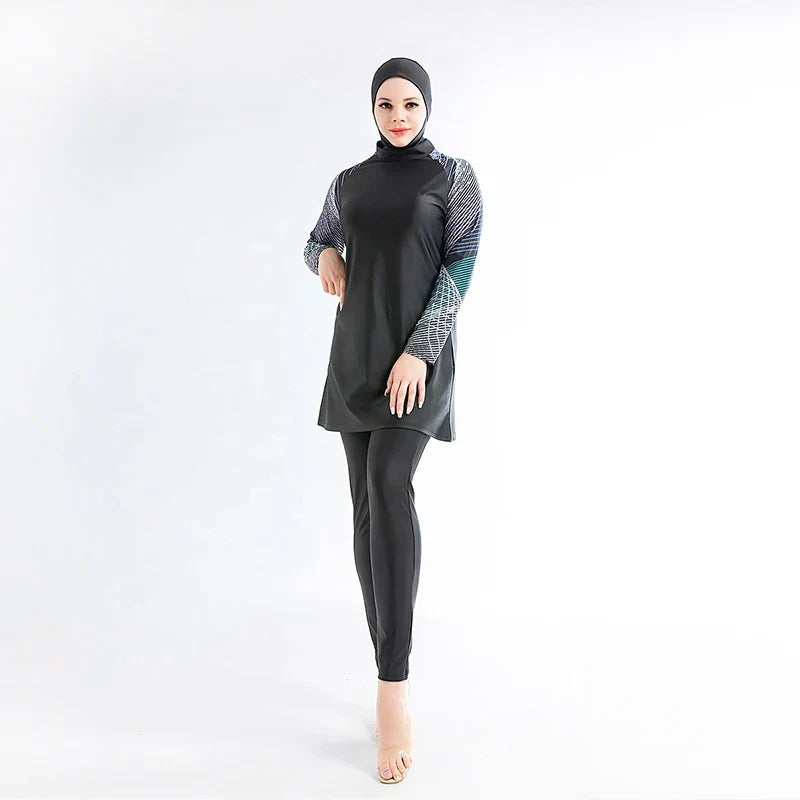 Burkini Plus Size 3PCS - Maillots de Bain Hijab-Burkini-PARIS FEMME
