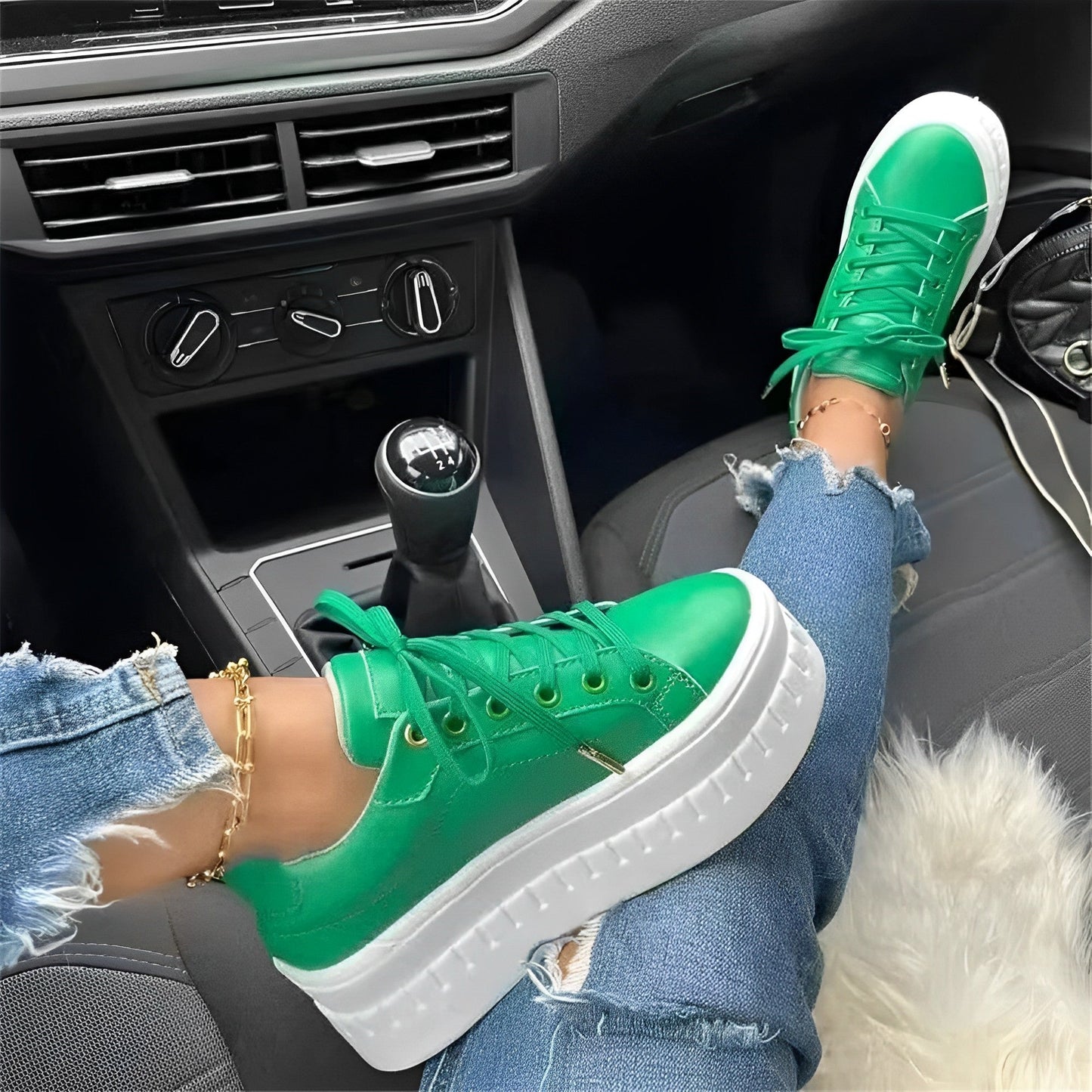 Baskets épaisses noires pour hommes - NovaGlide - Confort ultime-Chaussures-PARIS FEMME