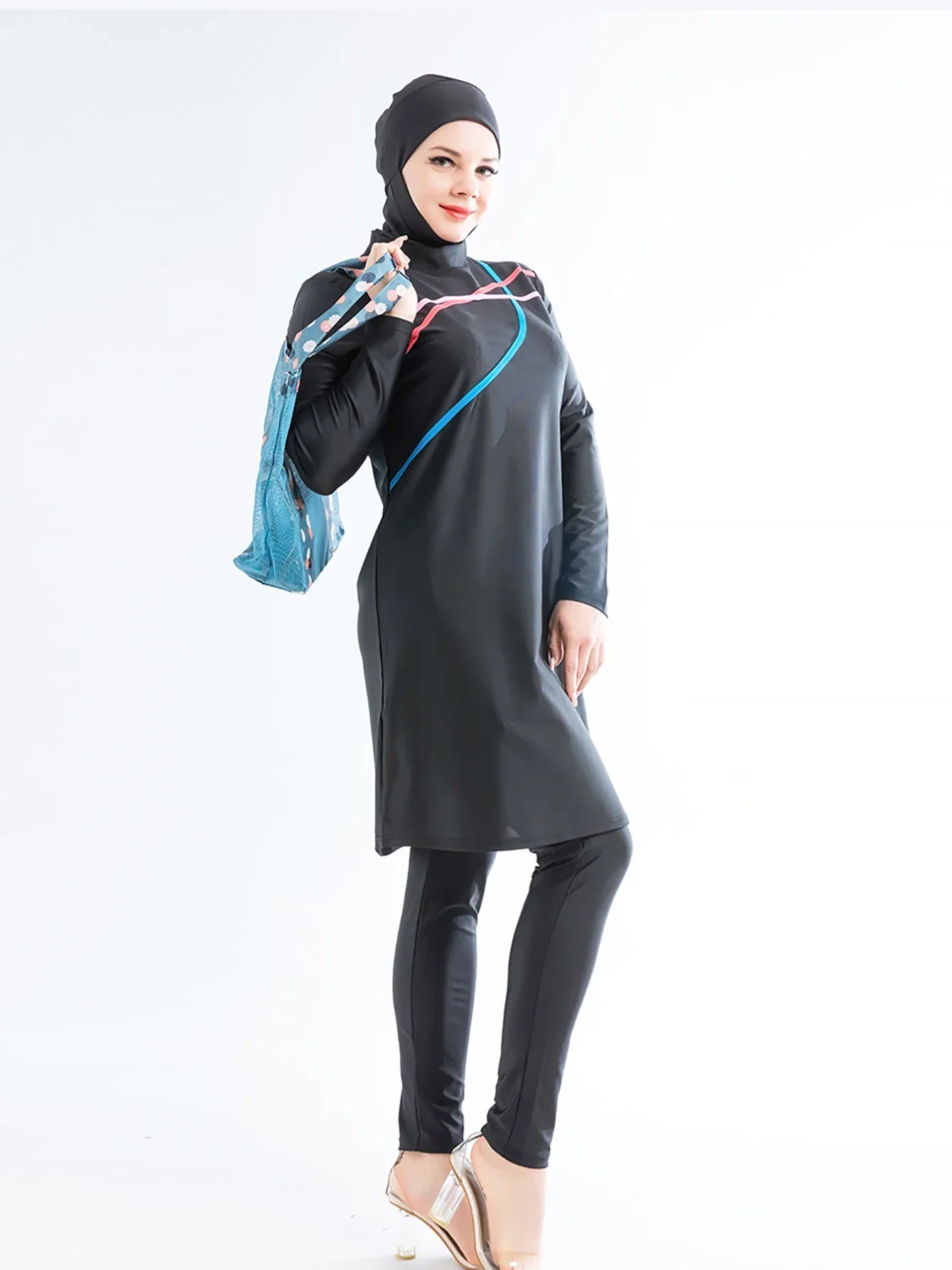 Ensemble Burkini Modeste 3 Pièces - Hijab - Manches longues-Burkini-PARIS FEMME