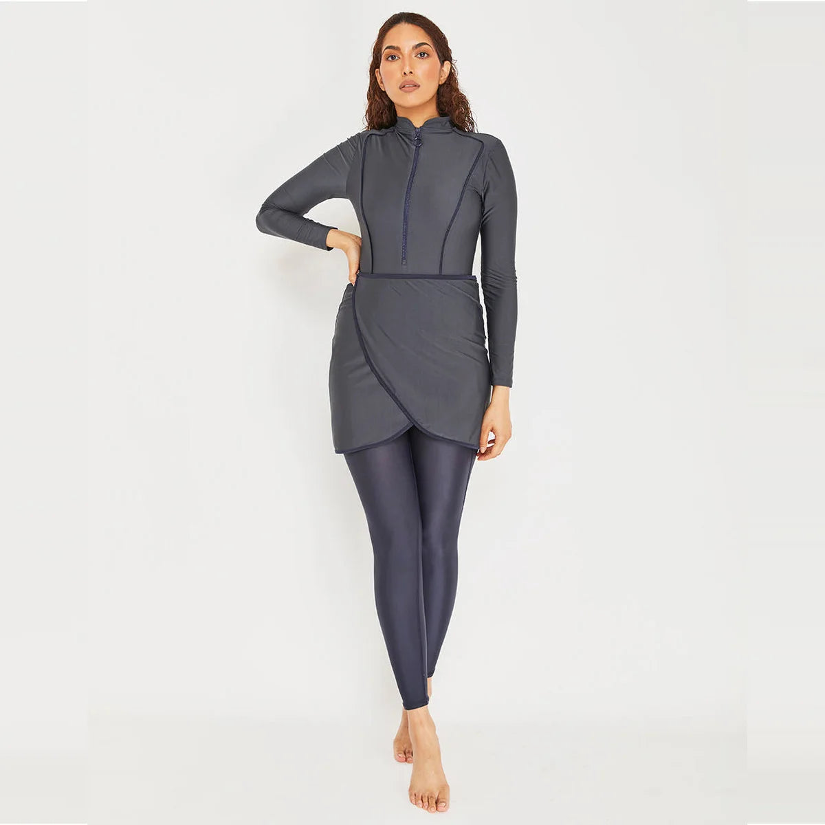Ensemble Burkini de sport 3 pièces pour femmes Fashionste-Burkini-PARIS FEMME