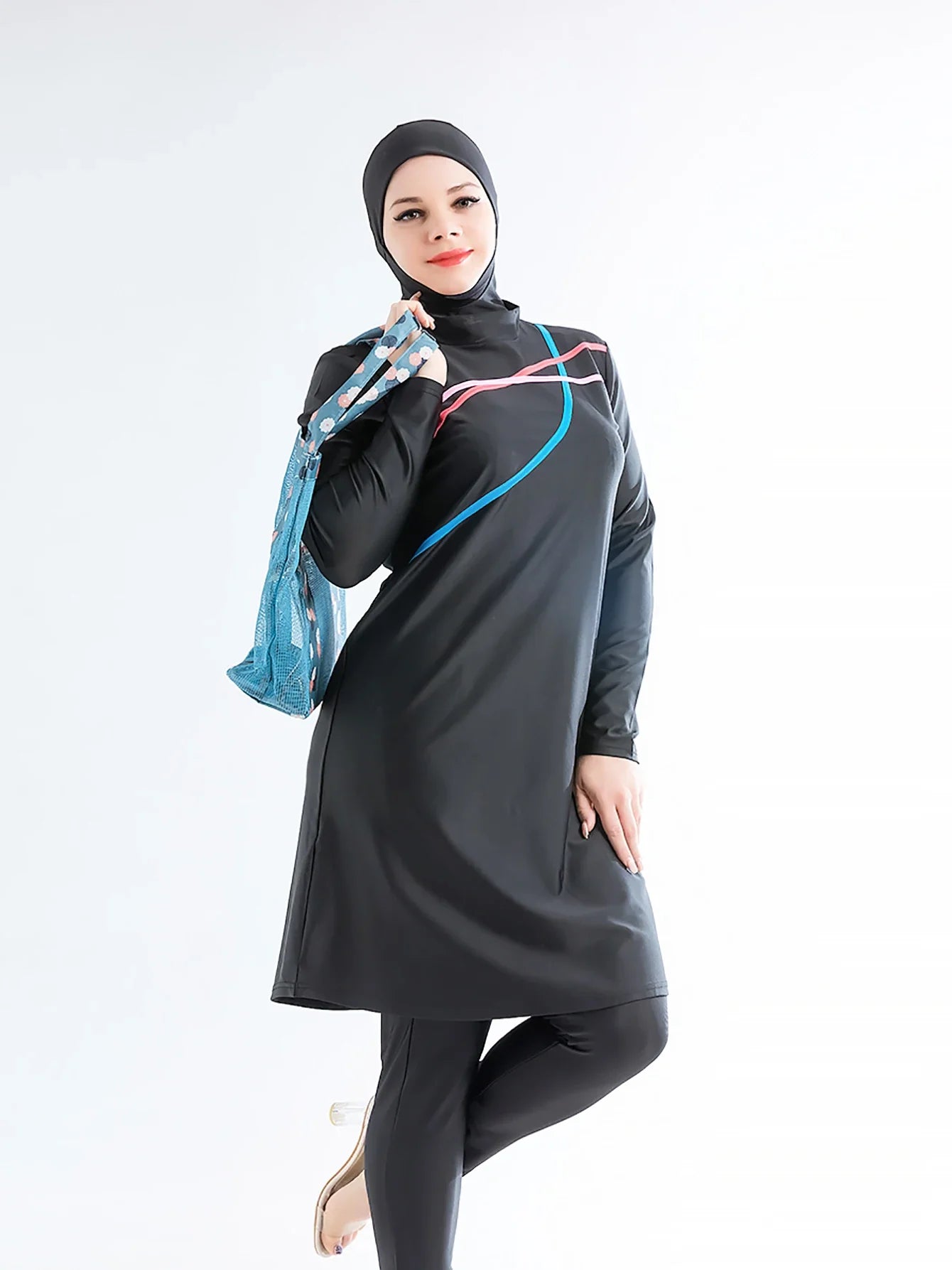 Ensemble Burkini Modeste 3 Pièces - Hijab - Manches longues-Burkini-PARIS FEMME
