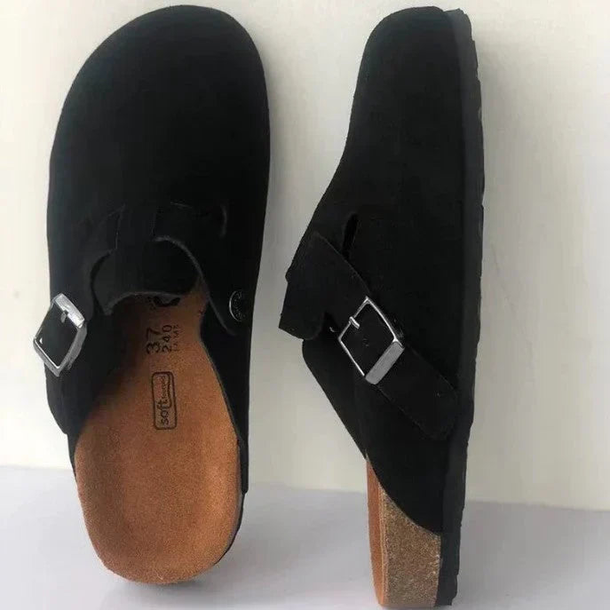 Sandales Boston cuir premium unisexe - style et confort-Chaussures-PARIS FEMME