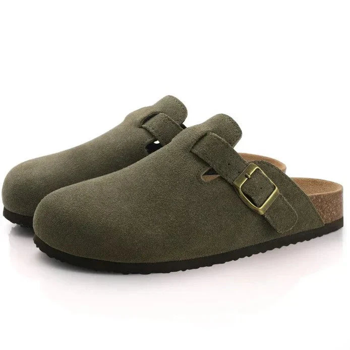 Sandales Boston cuir premium unisexe - style et confort-Chaussures-PARIS FEMME