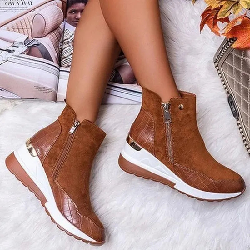 Bottes orthopédiques d'hiver - Confort - Style - Protection-Chaussures-PARIS FEMME