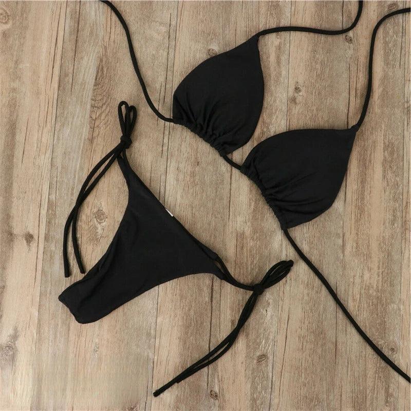 Bikini sans bronzage - Style parfait - Look d'été-Maillots de bain-PARIS FEMME