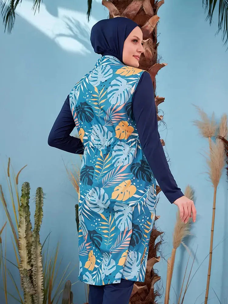 3 Pièces Modeste Burkini - Maillots de bain Femmes-Burkini-PARIS FEMME