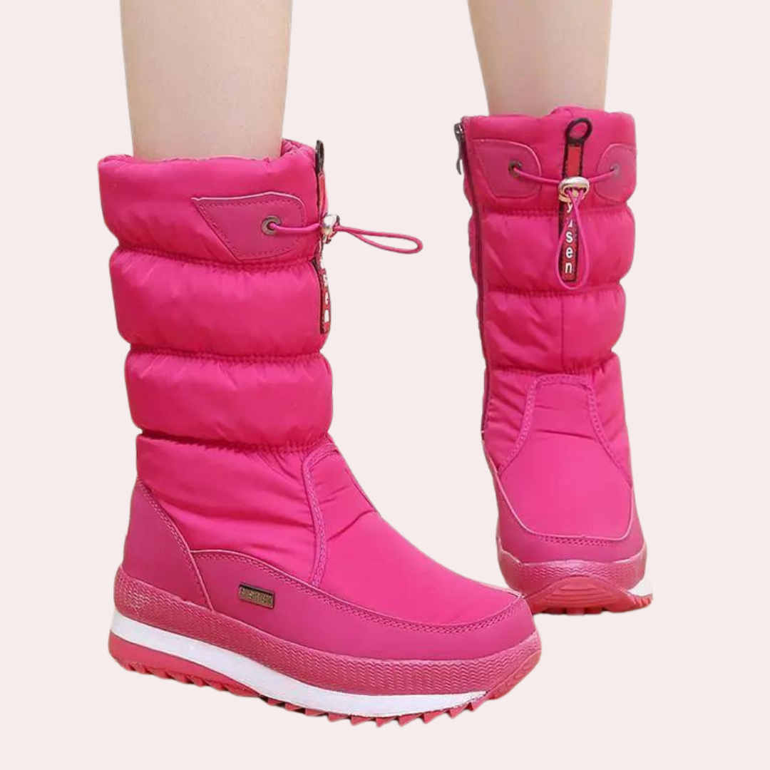 Bottes d'hiver élégantes pour femmes - Thaisa - Chic et confort-Chaussures-PARIS FEMME