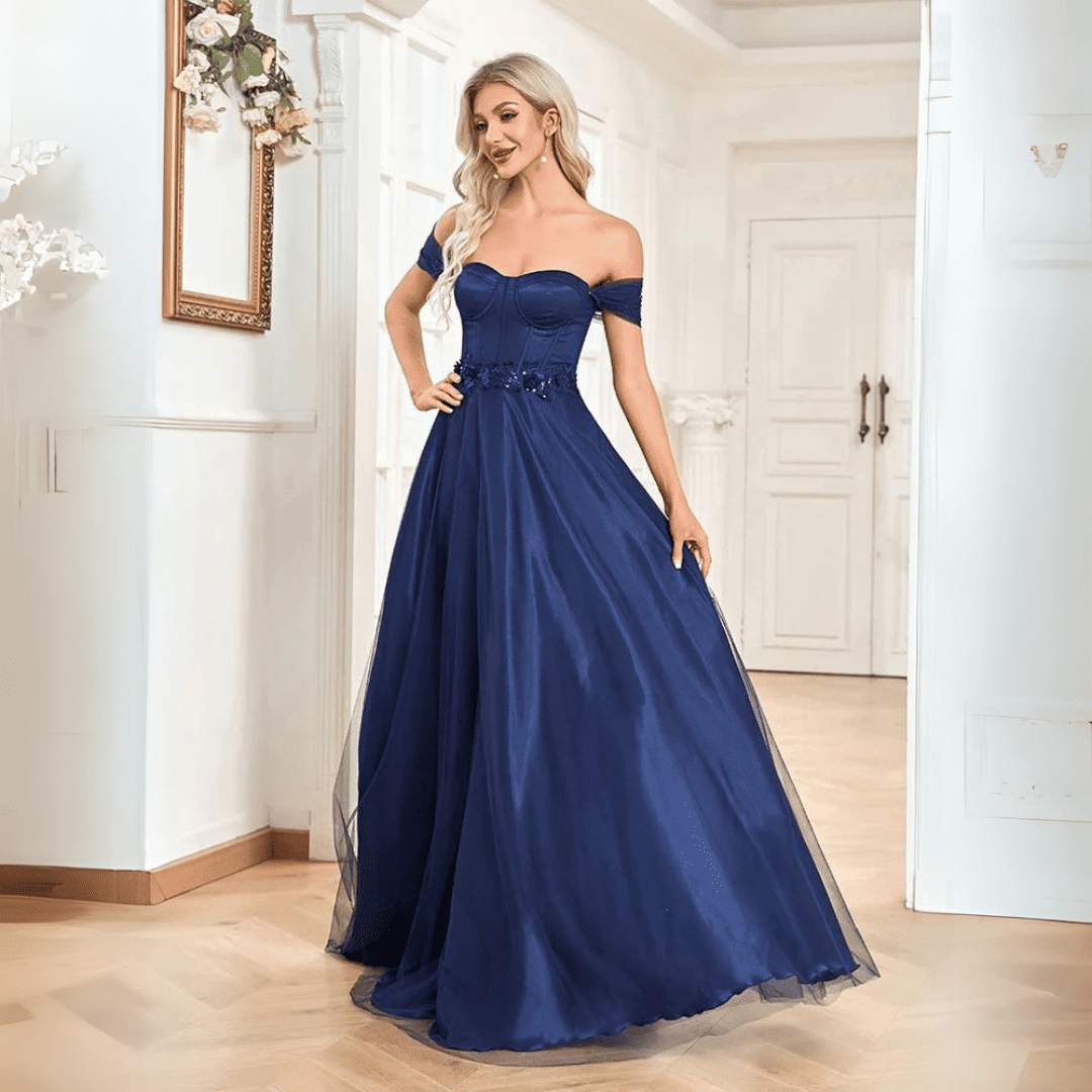 Anastasia robes classiques pour le bal de fin d'année-Robes de Bal-PARIS FEMME