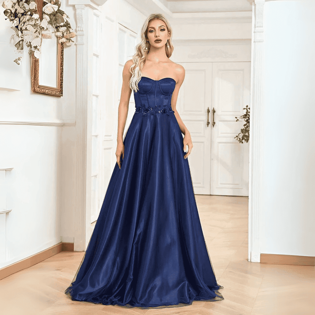 Anastasia robes classiques pour le bal de fin d'année-Robes de Bal-PARIS FEMME