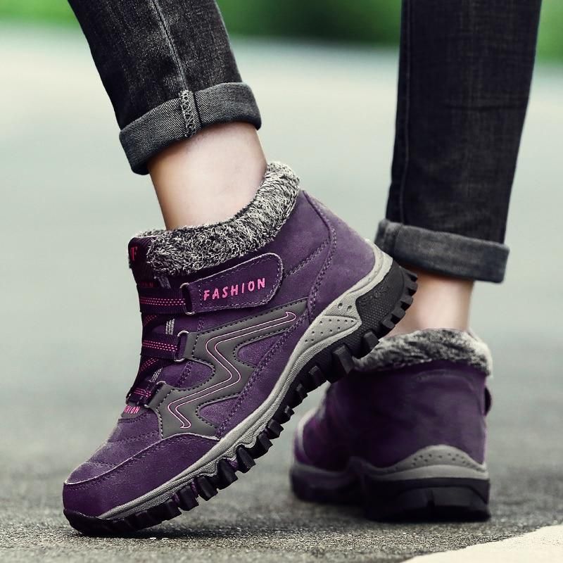 Bottes Antidérapantes Chaudes Confortables-CHAUSSURES ORTHOPÉDIQUES-PARIS FEMME