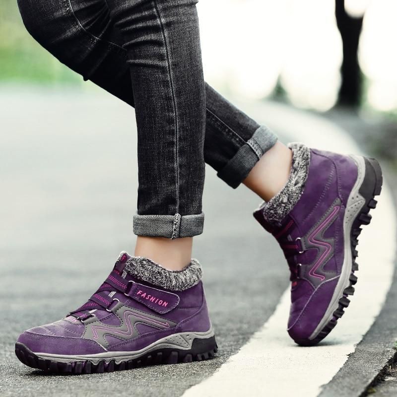 Bottes Antidérapantes Chaudes Confortables-CHAUSSURES ORTHOPÉDIQUES-PARIS FEMME