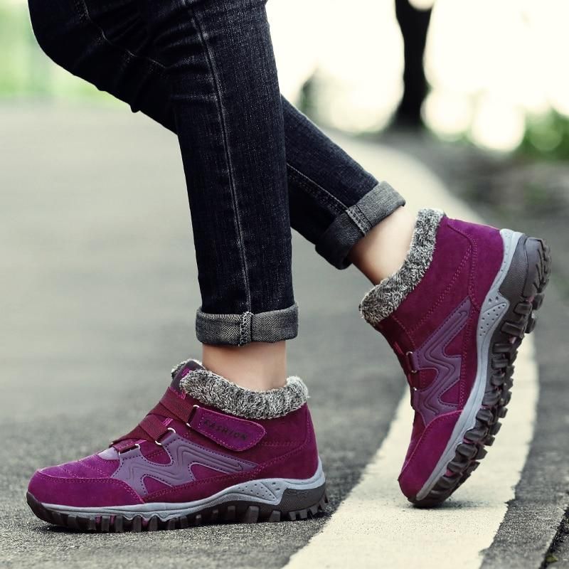 Bottes Antidérapantes Chaudes Confortables-CHAUSSURES ORTHOPÉDIQUES-PARIS FEMME