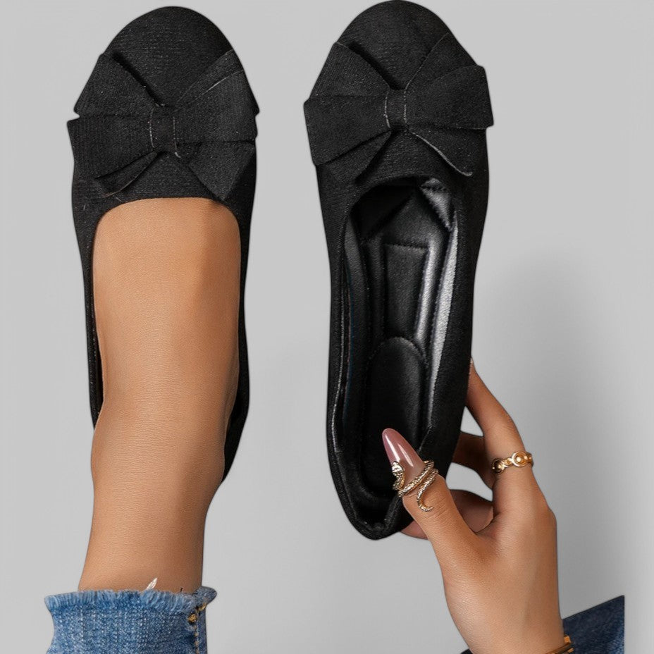 Mocassins confort femme Klyber avec nœud - Chic - Élégants-Chaussures-PARIS FEMME