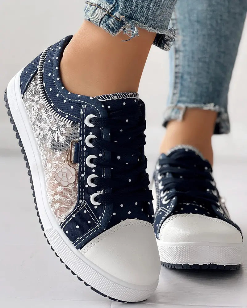 Lara Baskets Ultra Confortables Femme-CHAUSSURES ORTHOPÉDIQUES-PARIS FEMME