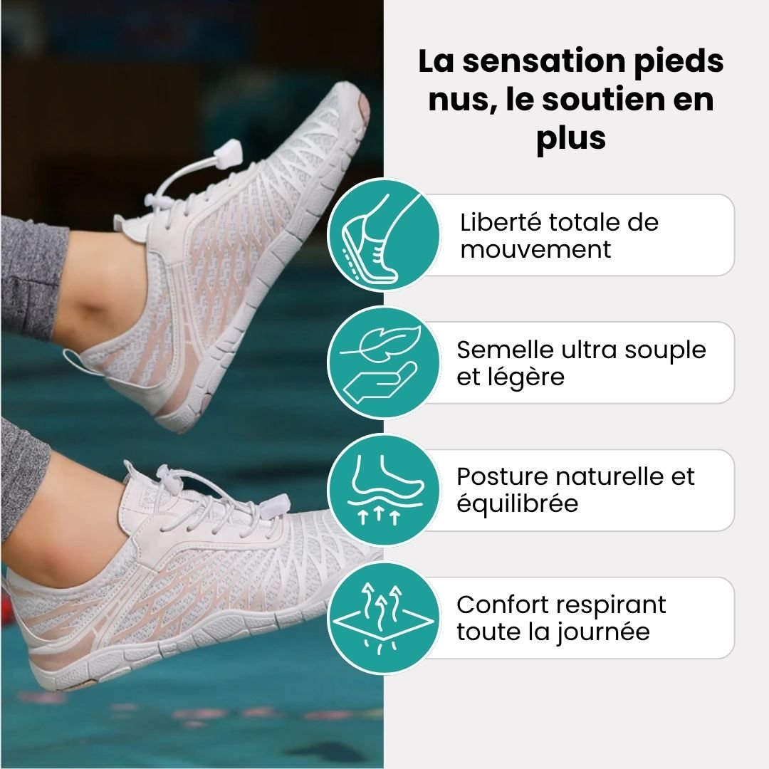 Chaussures Minimalistes Barefoot - Légèreté & Confort-CHAUSSURES ORTHOPÉDIQUES-PARIS FEMME