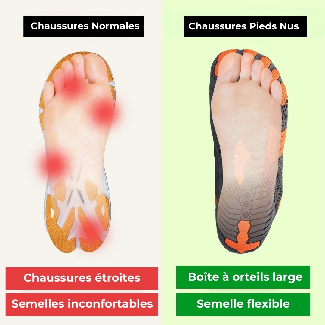 Chaussure Barefoot - Randonnée Pro-CHAUSSURES ORTHOPÉDIQUES-PARIS FEMME