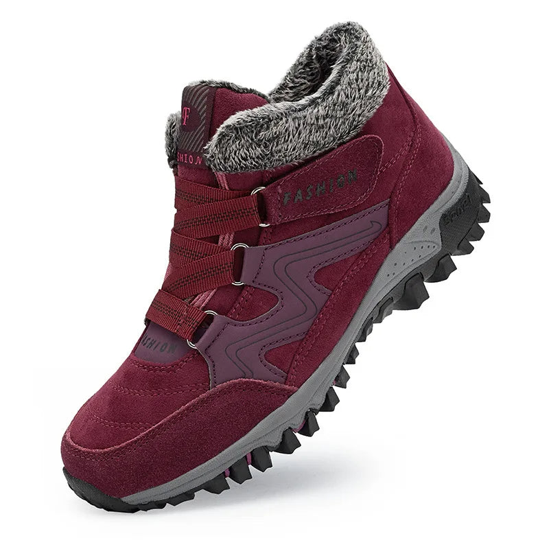 Bottes Antidérapantes Chaudes Confortables-CHAUSSURES ORTHOPÉDIQUES-PARIS FEMME