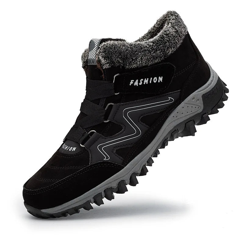 Bottes Antidérapantes Chaudes Confortables-CHAUSSURES ORTHOPÉDIQUES-PARIS FEMME