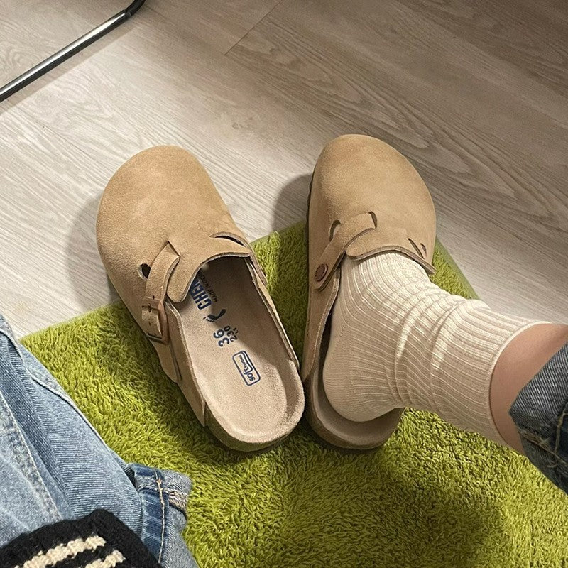 Jolis sabots cuir femme-CHAUSSURES ORTHOPÉDIQUES-PARIS FEMME