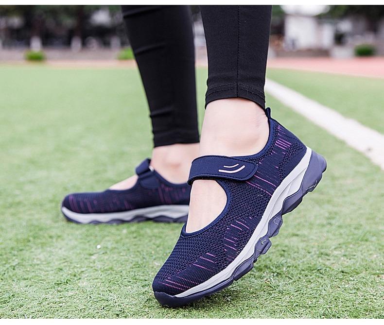 Espadrilles Femme - Velcro - Orthopédique & Respirantes-CHAUSSURES ORTHOPÉDIQUES-PARIS FEMME