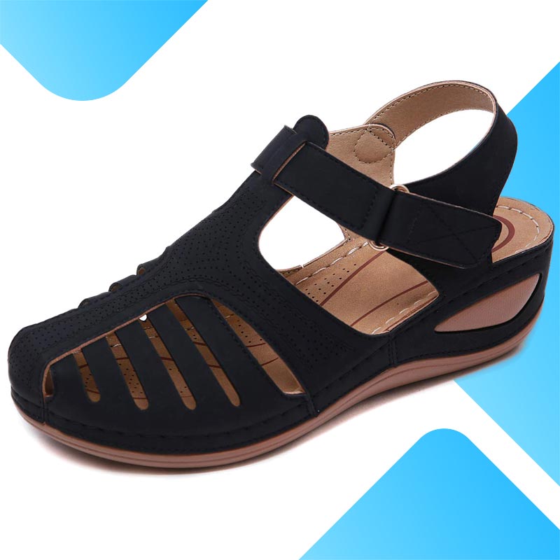 Sandales de Marche pour Maintien optimal du Pied - Travail Casual-CHAUSSURES ORTHOPÉDIQUES-PARIS FEMME