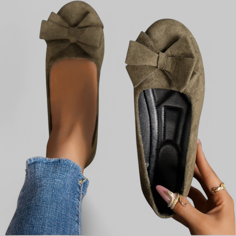 Mocassins confort femme Klyber avec nœud - Chic - Élégants-Chaussures-PARIS FEMME